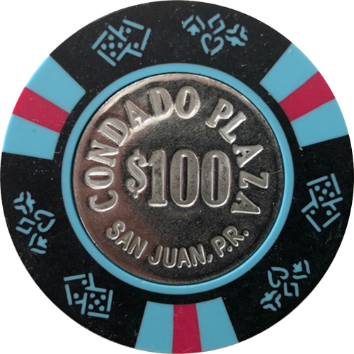 Details about   $5 CONDADO BEACH Casino PURPLE WHITE Coin Chip SAN JUAN Puerto Rico Bud Jones 