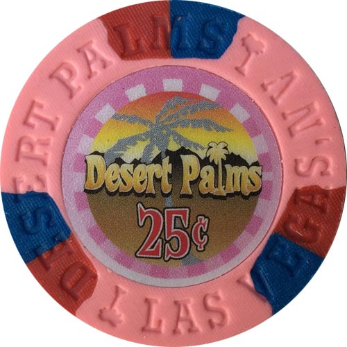 Palm gaming poker chips