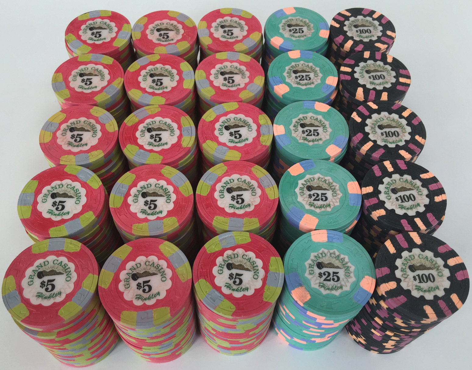 Used Casino Poker Chips
