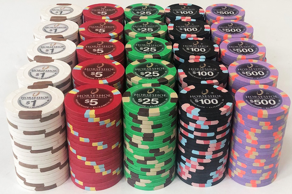 Horseshoe Casino Set - Apache Poker Chips