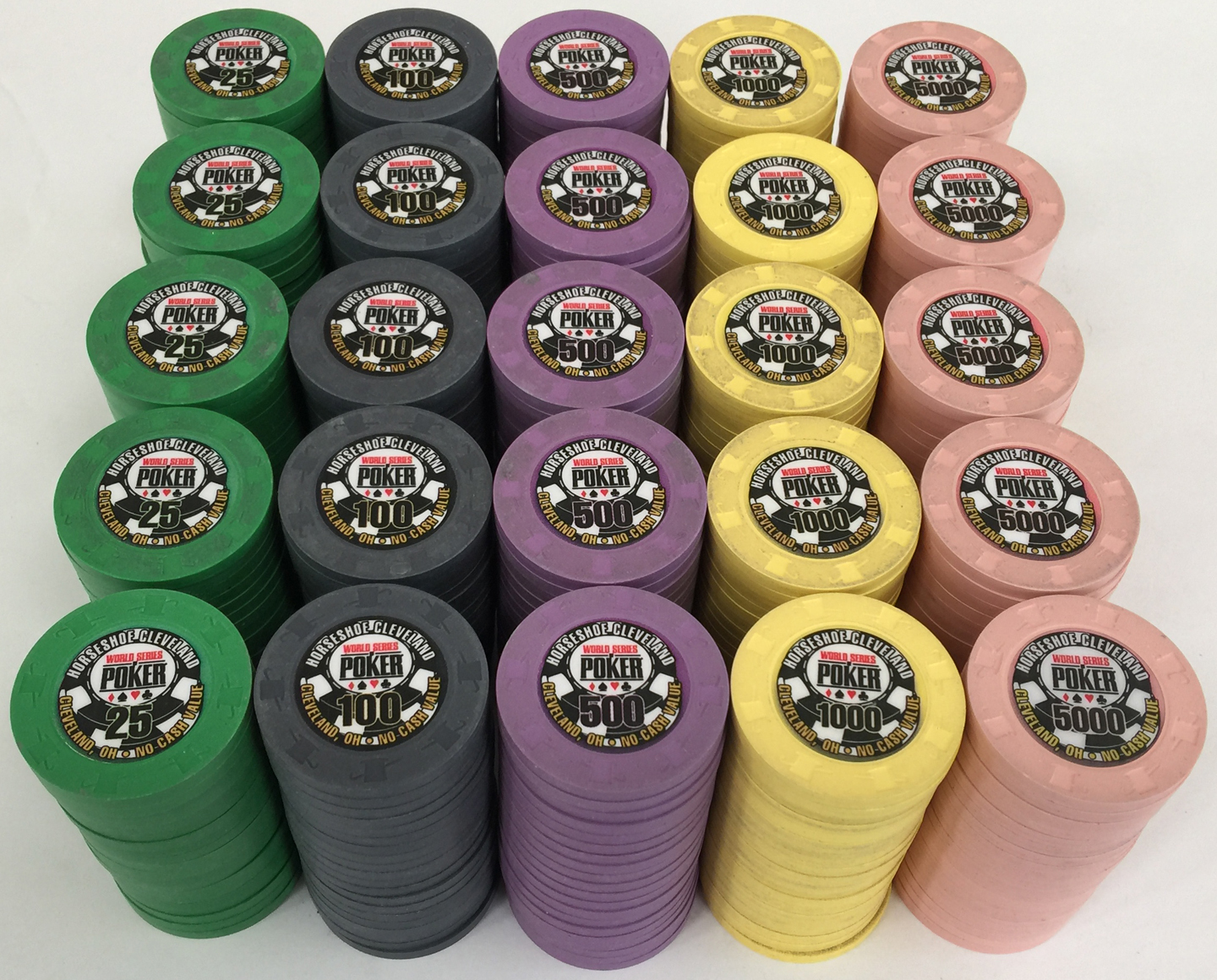 500 Horseshoe Casino World Series of Poker Paulson Set - Apache 