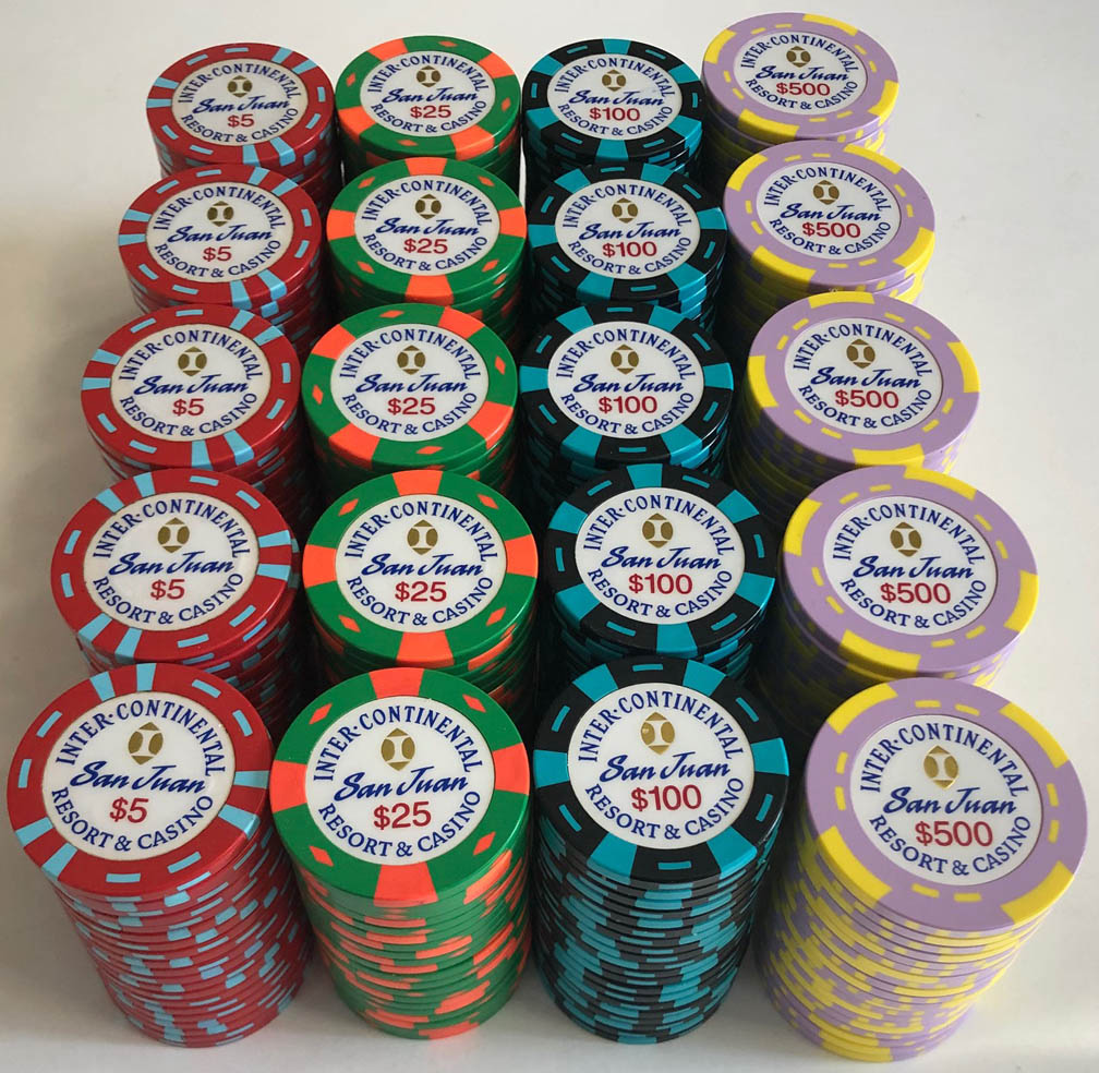 Details about   $5 DUTCH INN San Juan Hotel PinkBrown Casino Poker Chip PUERTO RICO Bud Jones 5C 