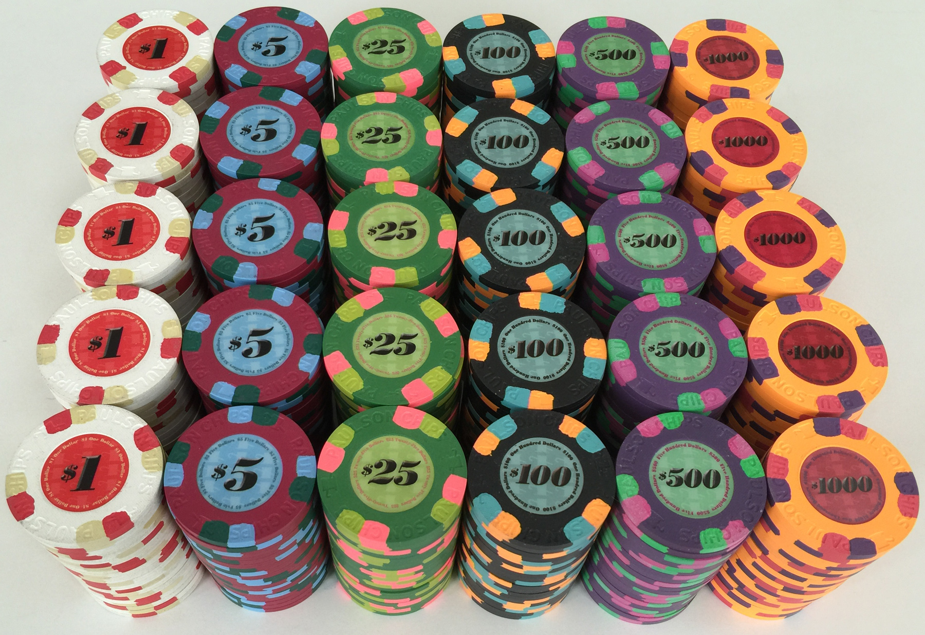 Paulson Poker Chips