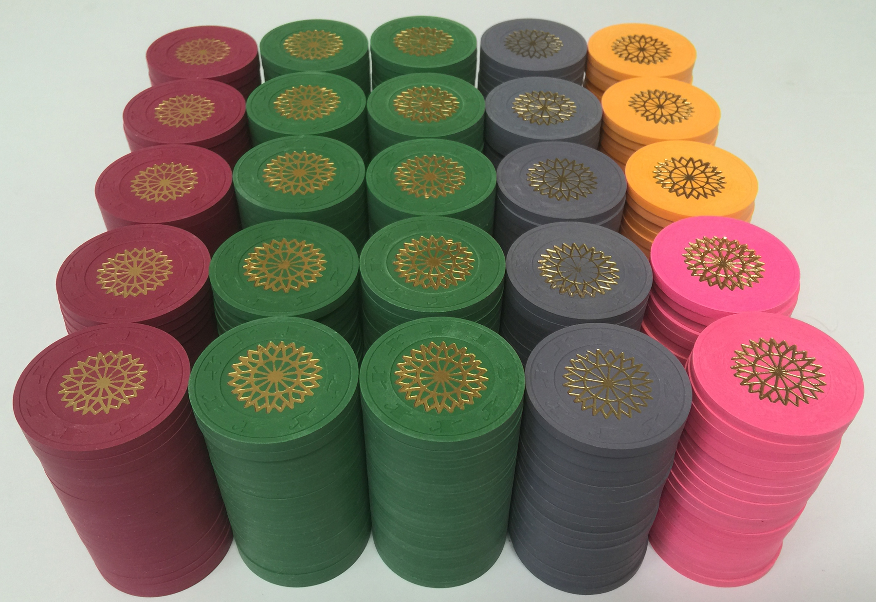 Custom Paulson Clay Poker Chips Custom Paulson Clay Poker Chips
